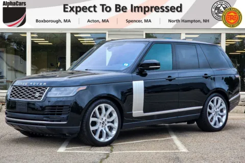 Black 2020 Land Rover Range Rover P525 HSE for sale in Boxborough, MA