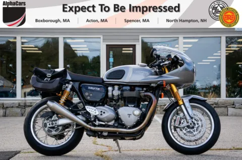 Silver 2018 Triumph Thruxton 1200 R - for sale in North Hampton, NH
