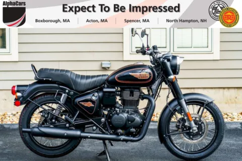 Black 2024 Royal Enfield Bullet 350 Black Gold for sale in North Hampton, NH