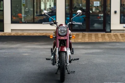 Another view of 2024 Royal Enfield Bullet 350 Standard Maroon for sale in North Hampton, NH at North Hampton Showroom