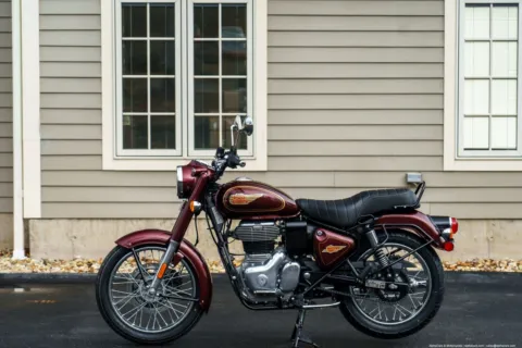 More photos of 2024 Royal Enfield Bullet 350 Standard Maroon at North Hampton, NH