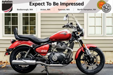 Red 2024 Royal Enfield Super Meteor 650 Celestial Red for sale in North Hampton, NH