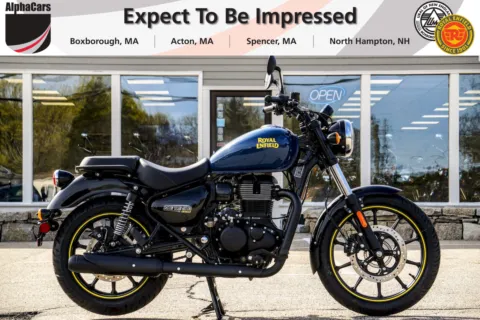 Photos of 2023 Royal Enfield Meteor 350 Fireball Blue for sale in North Hampton, NH at North Hampton Showroom