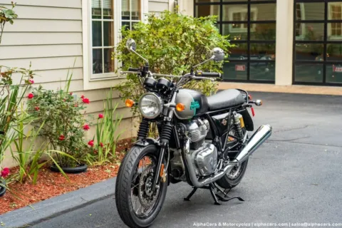 Another view of 2023 Royal Enfield Interceptor INT650 Downtown Drag for sale in North Hampton, NH at North Hampton