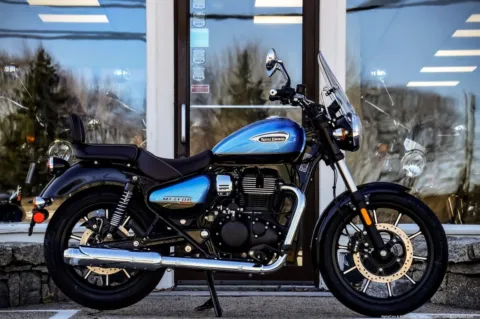 More photos of 2023 Royal Enfield Meteor 350 Supernova Blue at Boxborough Showroom & Service Center, MA