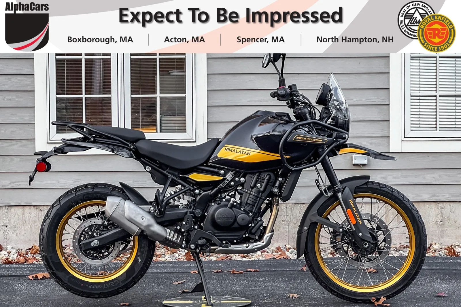 Black 2025 Royal Enfield Himalayan 450 Hanle Black for sale in North Hampton, NH