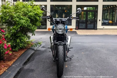 Photos of 2023 Royal Enfield Interceptor INT650 Ventura Blue for sale in North Hampton, NH at North Hampton