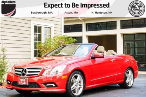 Black 2011 Mercedes-Benz E-Class E550 Cabriolet for sale in North Hampton, NH