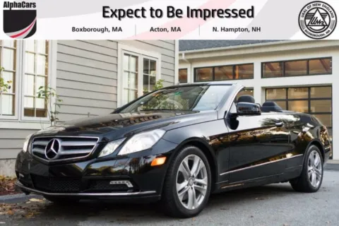 Black 2011 Mercedes-Benz E-Class E350 Cabriolet for sale in North Hampton, NH