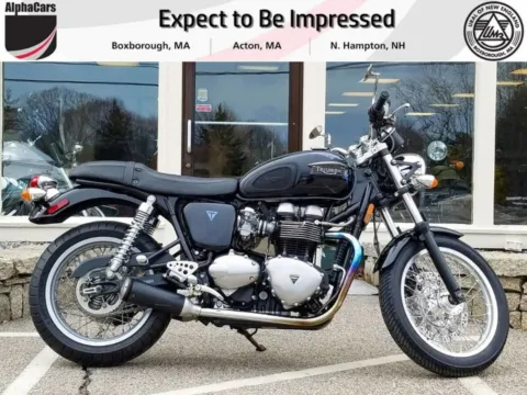 Black 2007 Triumph Thruxton 900 for sale in North Hampton, NH