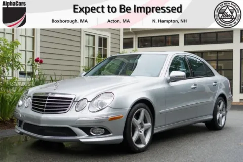 Silver 2009 Mercedes-Benz E-Class E350 4MATIC Sedan for sale in North Hampton, NH