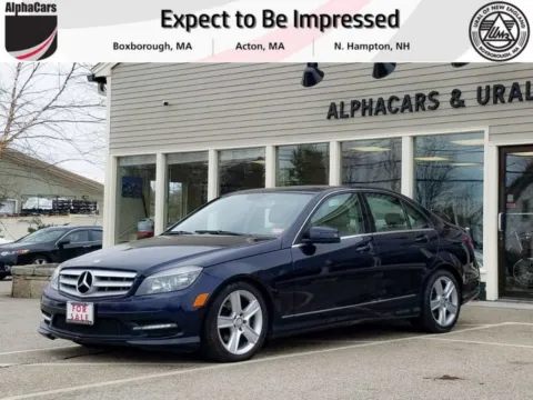 Blue 2011 Mercedes-Benz C-Class C300 4MATIC Luxury Sedan for sale in North Hampton, NH