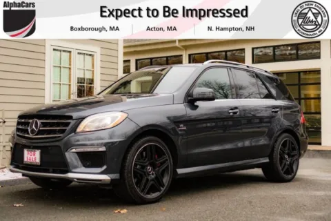 Gray 2015 Mercedes-Benz M-Class ML63 AMG 4MATIC for sale in North Hampton, NH