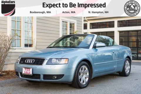 Blue 2004 Audi A4 3.0 quattro Cabriolet with Tiptronic for sale in North Hampton, NH
