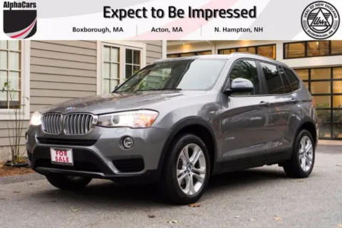 Gray 2015 BMW X3 xDrive35i for sale in North Hampton, NH