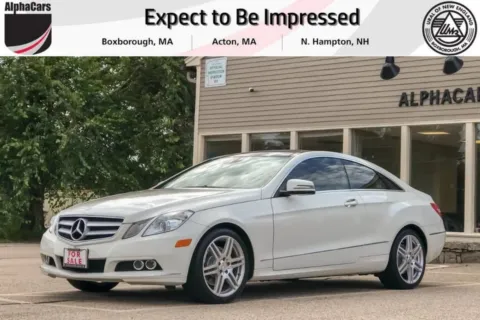 White 2011 Mercedes-Benz E-Class E350 Coupe for sale in North Hampton, NH