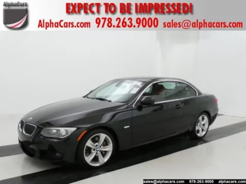 Black 2011 BMW 3-Series 335i Convertible for sale in North Hampton, NH