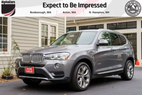 White 2017 BMW X3 xDrive28i for sale in North Hampton, NH