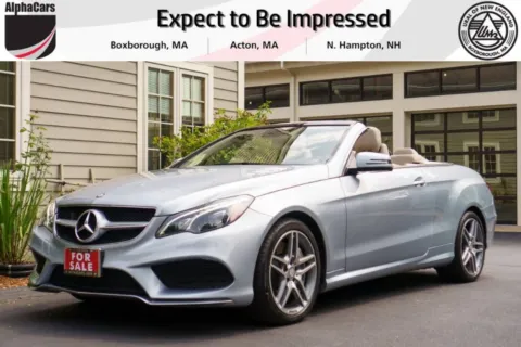Blue 2014 Mercedes-Benz E-Class E550 Cabriolet for sale in North Hampton, NH