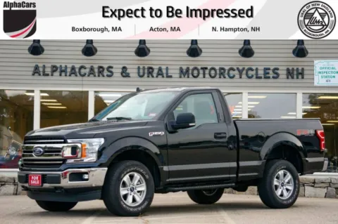 Black 2018 Ford F-150 XLT 6.5-ft. Bed 2WD for sale in North Hampton, NH