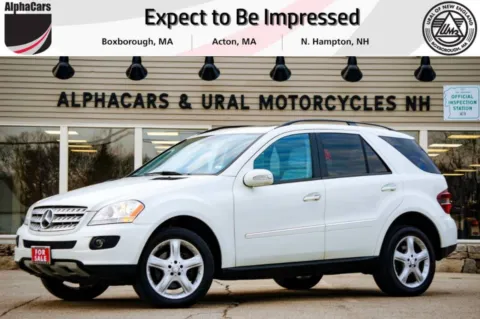 White 2008 Mercedes-Benz M-Class ML320 CDI for sale in North Hampton, NH