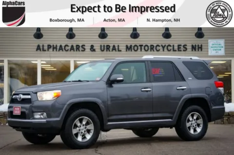 Black 2010 Toyota 4Runner SR5 4WD for sale in North Hampton, NH