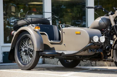 Another view of 2018 Ural M70 OD Green for sale in North Hampton, NH at North Hampton