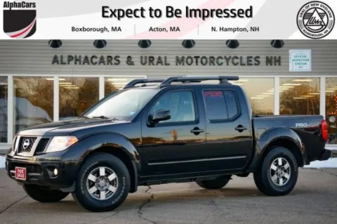 Black 2011 Nissan Frontier PRO-4X Crew Cab 4WD for sale in North Hampton, NH