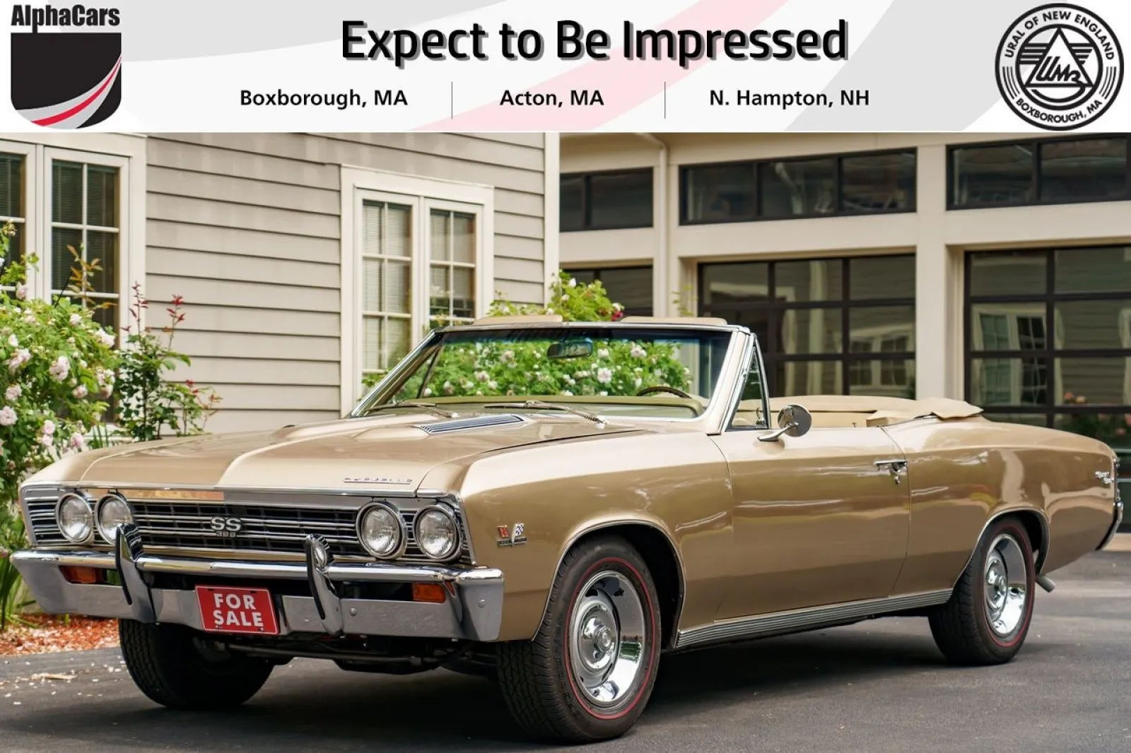 1967 Chevrolet Chevelle Convertible for sale in North Hampton, NH