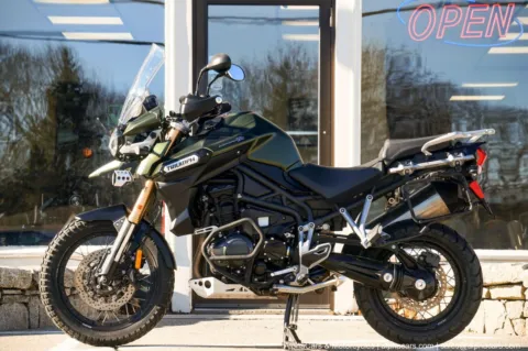 Green 2015 Triumph Tiger Explorer - for sale in North Hampton, NH
