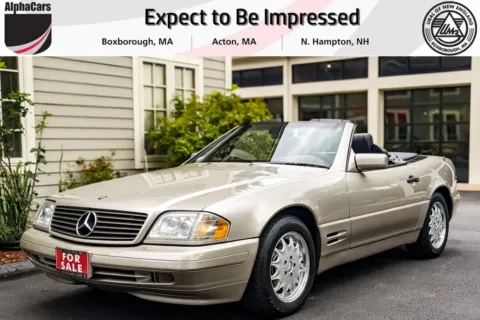 Blue 1998 Mercedes-Benz SL-Class SL500 Roadster for sale in North Hampton, NH