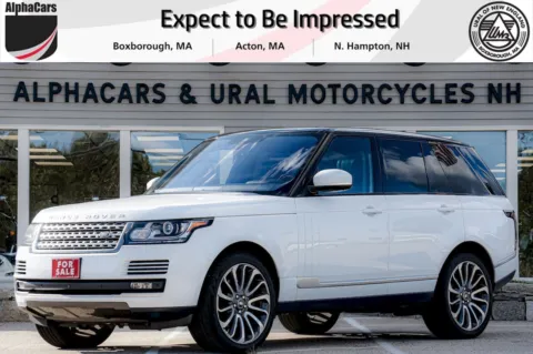 White 2016 Land Rover Range Rover Supercharged for sale in North Hampton, NH
