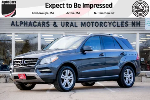 Gray 2015 Mercedes-Benz M-Class ML350 4MATIC for sale in North Hampton, NH