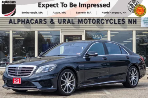 Blue 2015 Mercedes-Benz S 63 AMG 4MATIC for sale in North Hampton, NH