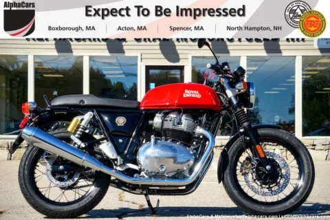 Photos of 2026 Royal Enfield Continental GT 650 Rocker Red for sale in North Hampton, NH at North Hampton Showroom