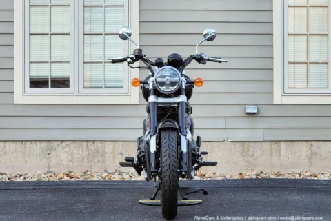 Another view of 2026 Royal Enfield Super Meteor 650 Astral Black for sale in Spencer, MA at Spencer Showroom