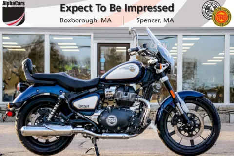 Blue 2026 Royal Enfield Super Meteor 650 Celestial Blue for sale in Spencer, MA