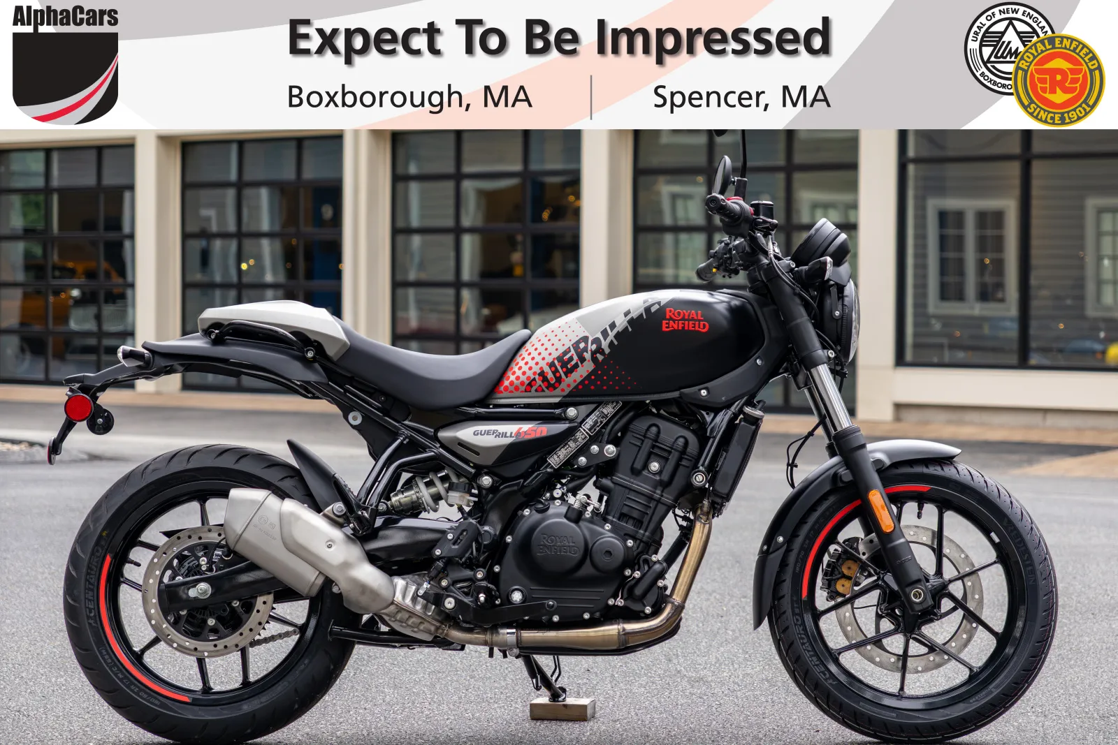 Black 2027 Royal Enfield Guerrilla 450 Apex Black for sale in Spencer, MA