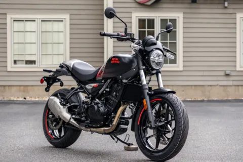 Photos of 2027 Royal Enfield Guerrilla 450 Apex Black for sale in Spencer, MA at Spencer Showroom