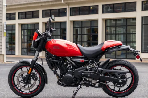 More photos of 2027 Royal Enfield Guerrilla 450 Apex Red at Spencer Showroom, MA