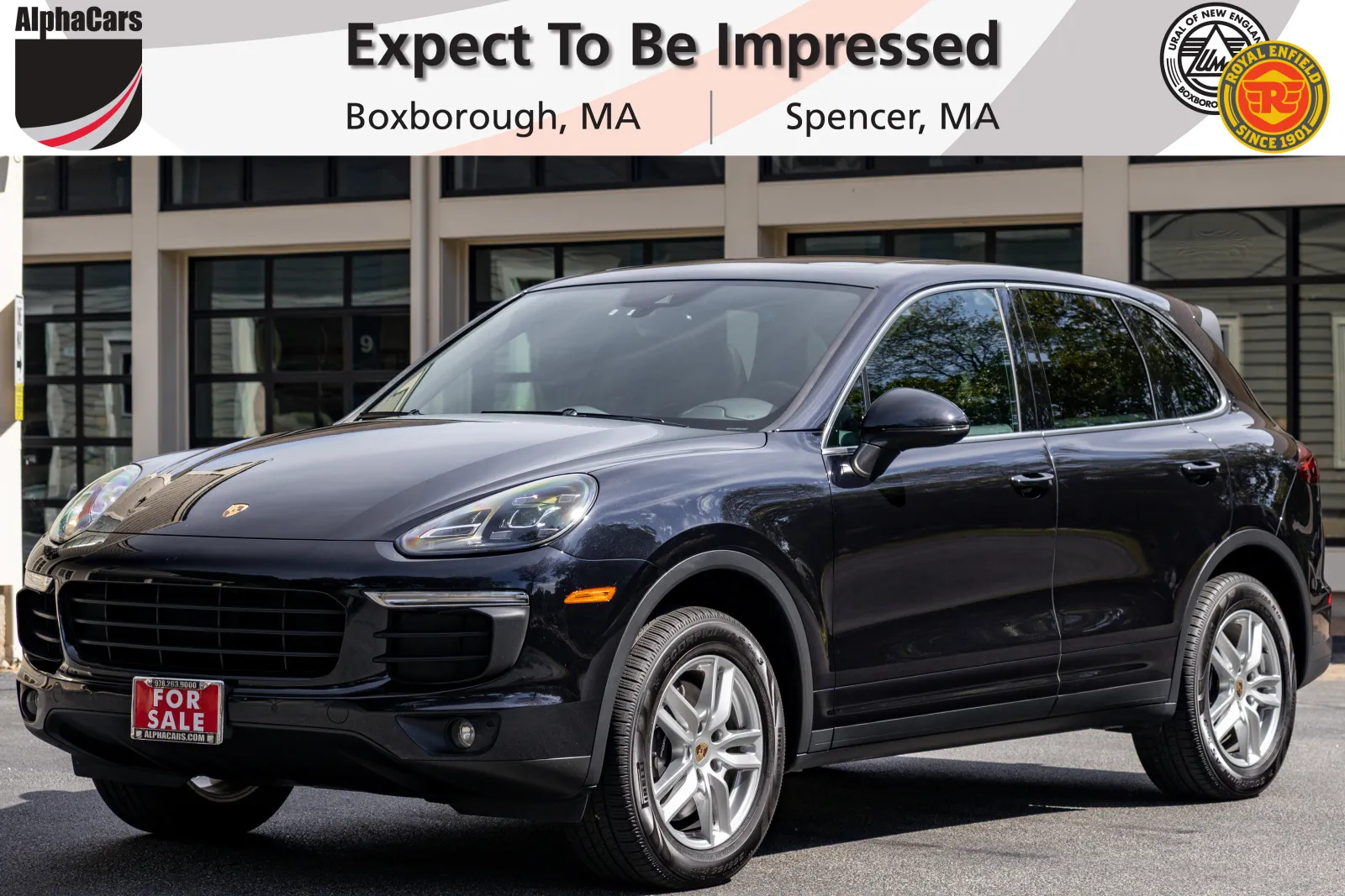 Black 2016 Porsche Cayenne VR6 Premium Pkg Plus for sale in Spencer, MA