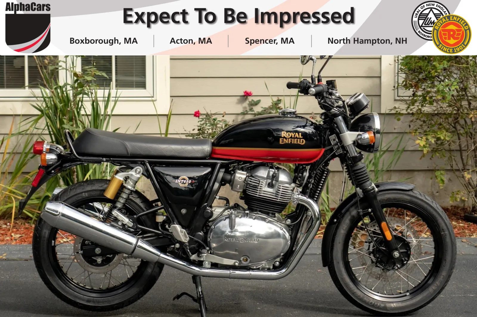 Unknown 2023 Royal Enfield Interceptor INT650 Sunset Strip for sale in Spencer, MA