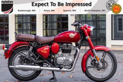 Photos of 2026 Royal Enfield Classic 350 Madras Red for sale in Spencer, MA at Spencer Showroom