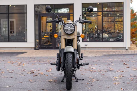 Another view of 2026 Royal Enfield Classic 350 Commando Sand for sale in Spencer, MA at Spencer