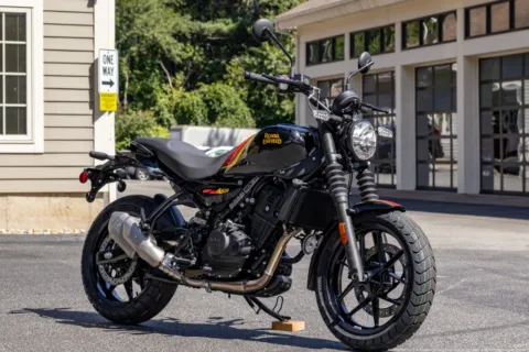 Photos of 2026 Royal Enfield Guerrilla 450 Playa Black for sale in Spencer, MA at Spencer Showroom