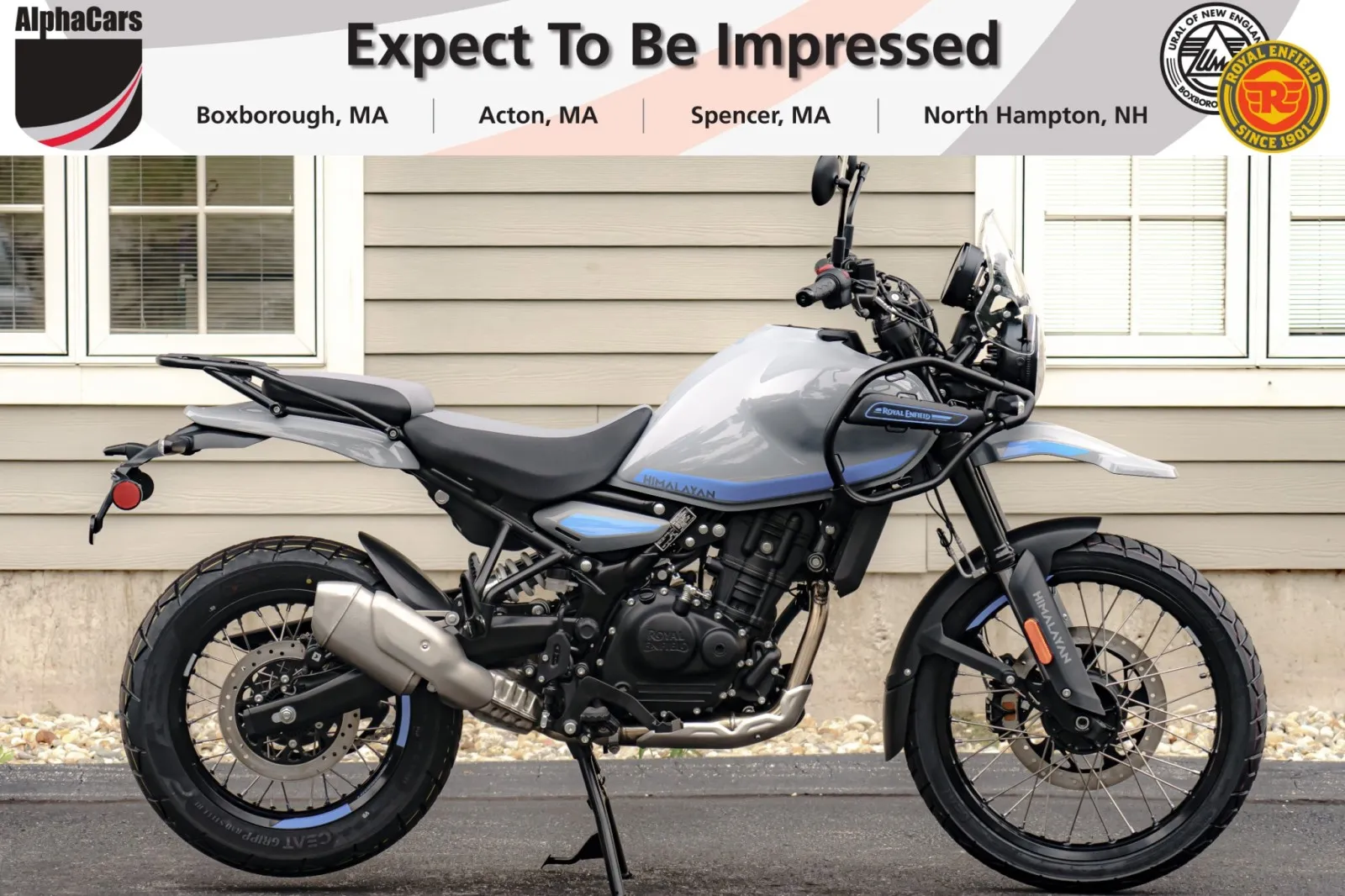 2026 Royal Enfield Himalayan 450 Slate Poppy Blue