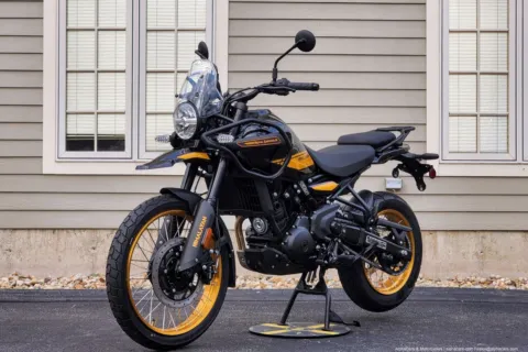 More photos of 2026 Royal Enfield Himalayan 450 Hanle Black Tubeless at Spencer Showroom, MA