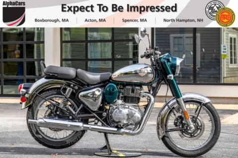 Photos of 2026 Royal Enfield Classic 350 Emerald Green for sale in Spencer, MA at Spencer Showroom