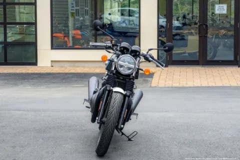 Photos of 2024 Royal Enfield Continental GT 650 Slipstream Blue for sale in Spencer, MA at Spencer Showroom