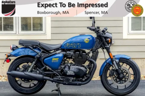 Blue 2024 Royal Enfield Shotgun 650 Plasma Blue for sale in Spencer, MA
